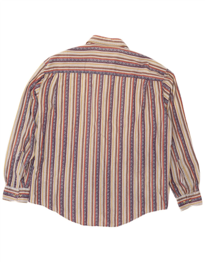 Koszula męska HENRY MORELL rozmiar 43/44 XL w kolorowe paski