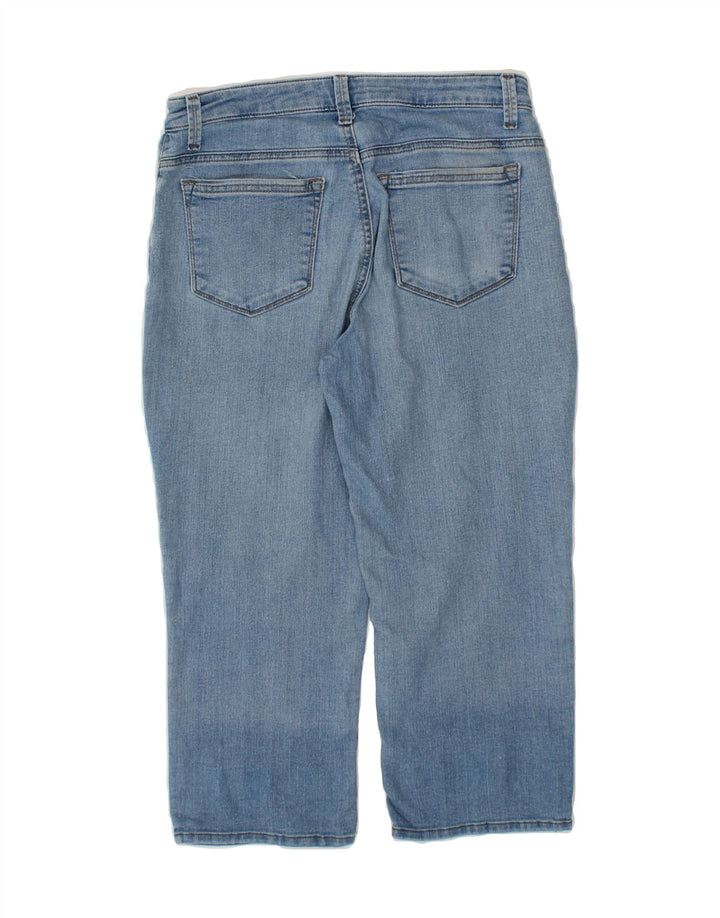 LEE Womens Mid Rise Capri Jeans W30 L21 Blue Vintage Lee and Second-Hand Lee from Messina Hembry 