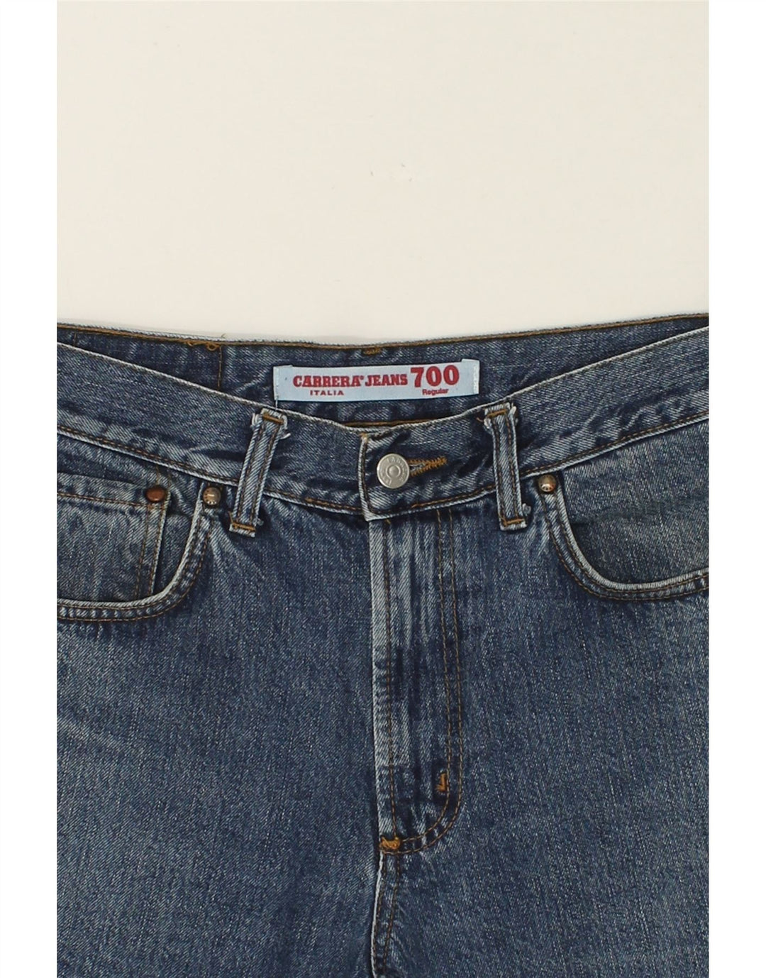 CARRERA Męskie jeansy 700 Regular Slim W32 L30 Niebieska bawełna