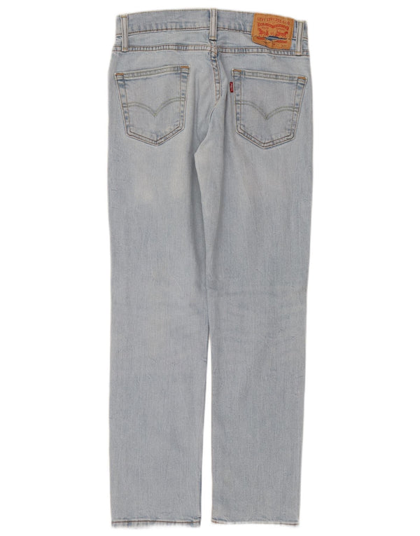 Męskie proste dżinsy Levi's W30 L29 Niebieskie
