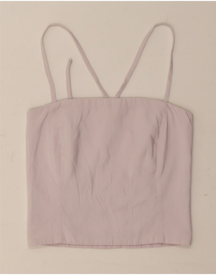 Damski gorsetowy top Zara UK 8, mały fioletowy modal