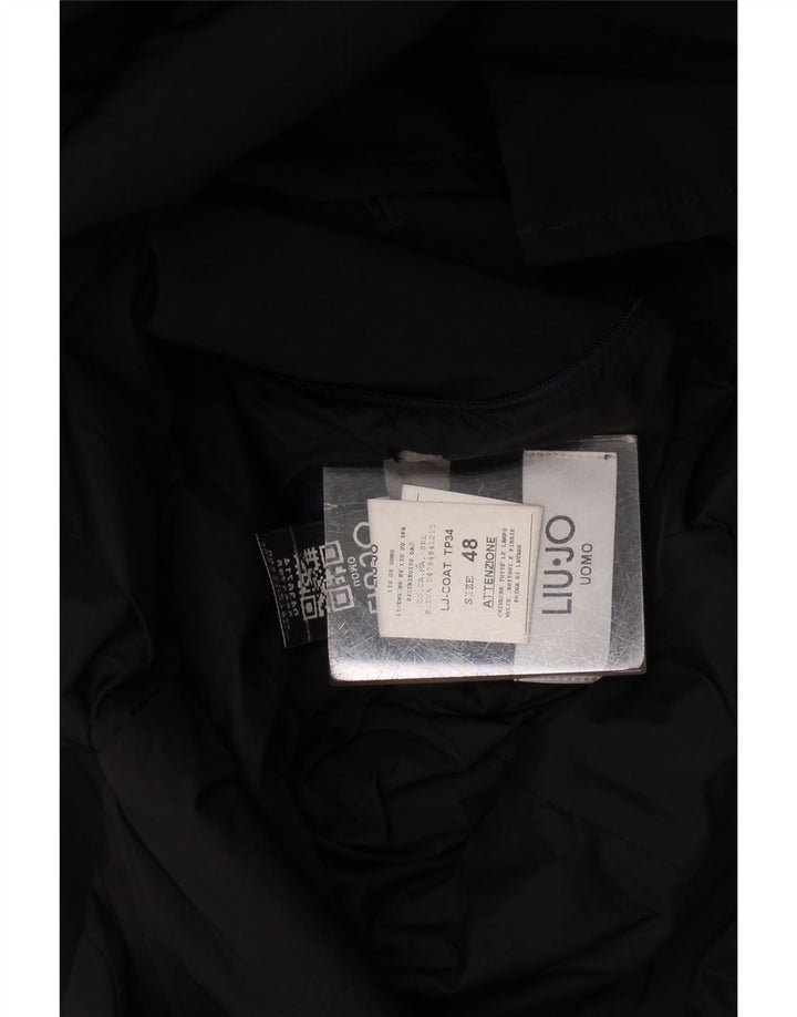 Męska marynarka Liu Jo zapinana na 3 guziki IT 48 Średni granatowy poliester