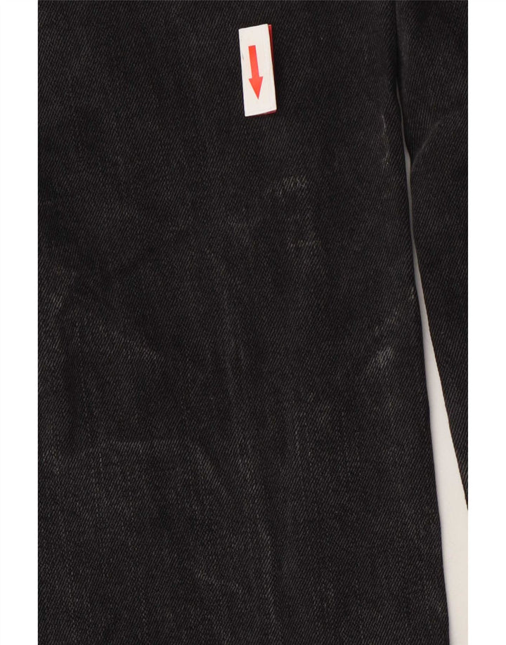 Damskie proste dżinsy Chaps US 6 Medium W30 L30 Szara bawełna