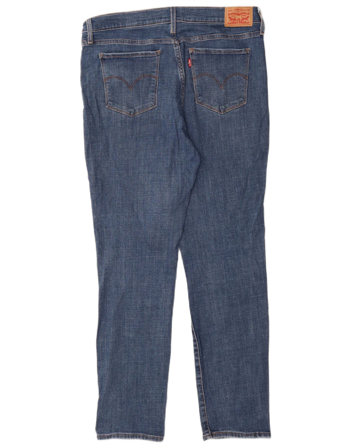 Damskie jeansy Levi's 312 Shaping W32 L29 Niebieska bawełna