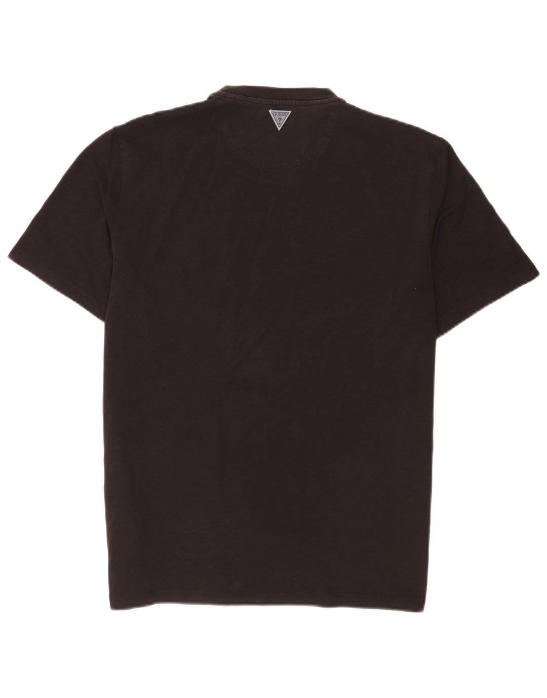 Męski T-shirt Guess z grafiką, średni czarny, bawełniany