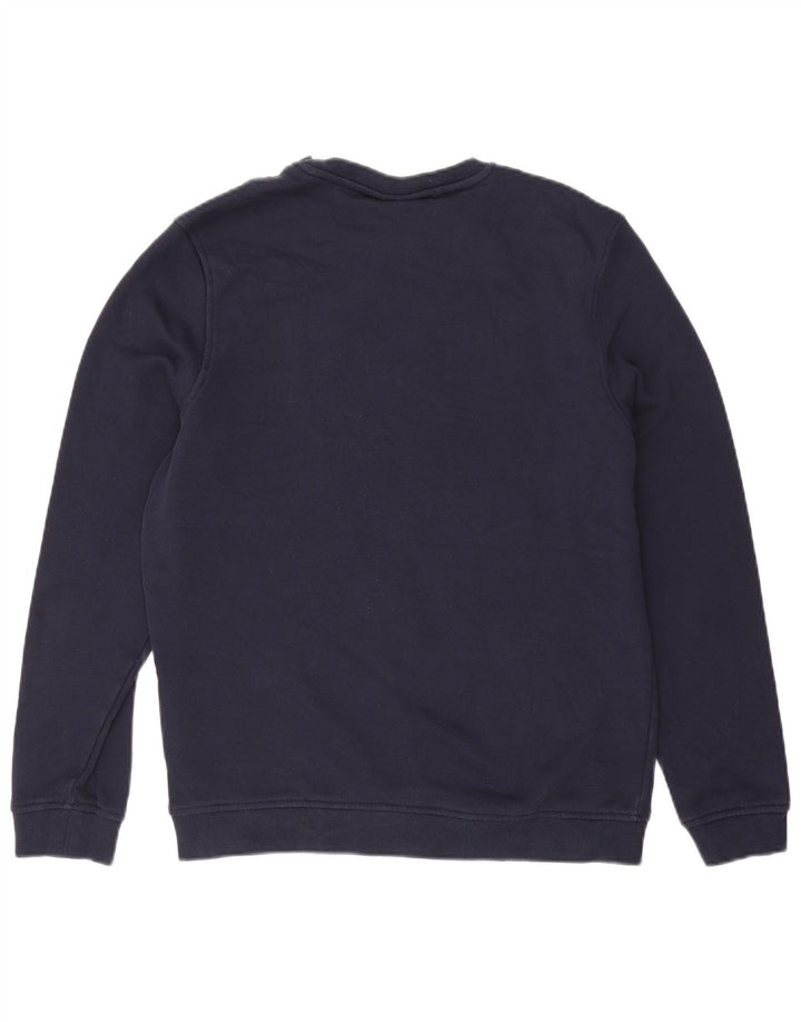 Męska bluza golfowa Calvin Klein, średnia, granatowa, bawełniana