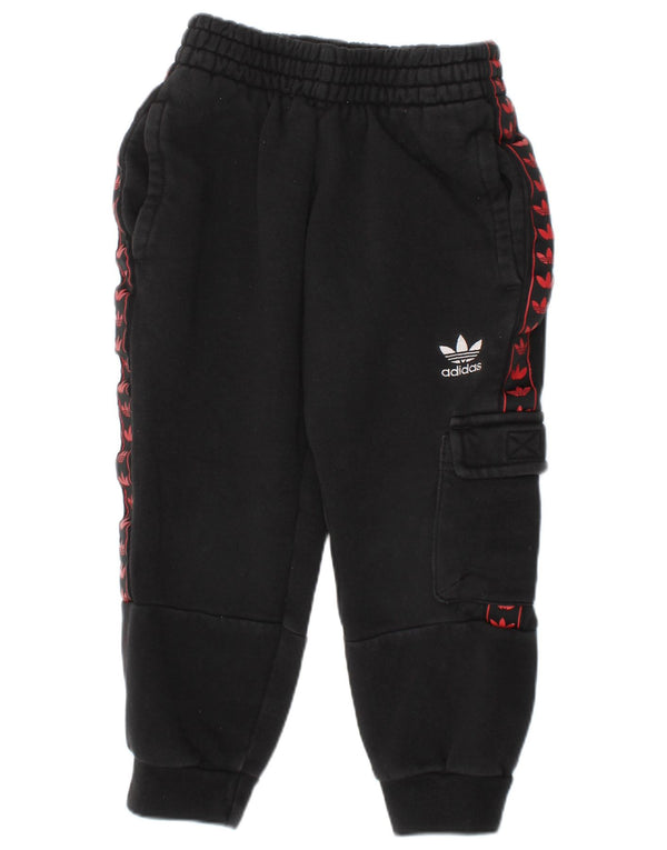 Spodnie dresowe ADIDAS Baby Boys z grafiką, 18-24 miesięcy, czarne