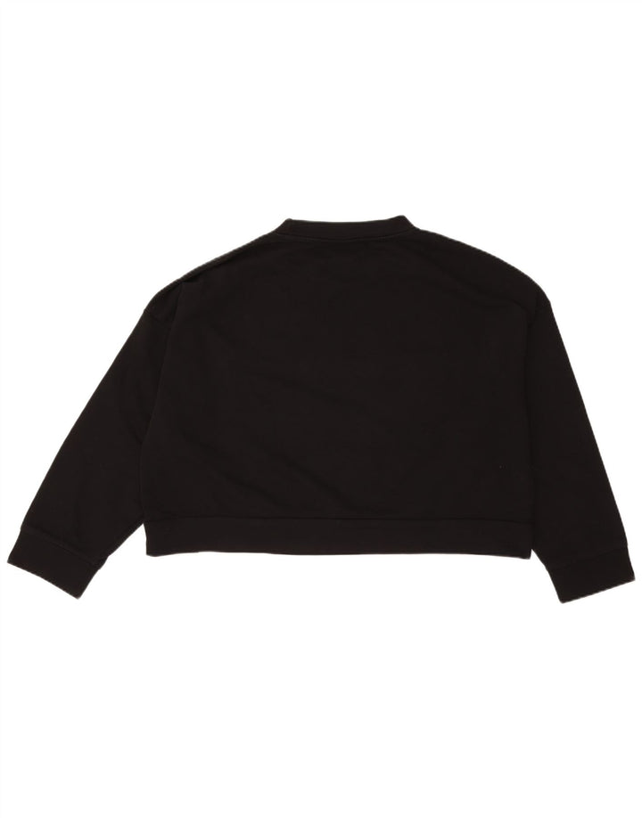 Damski sweter oversize z grafiką ELLESSE UK 14, średni czarny