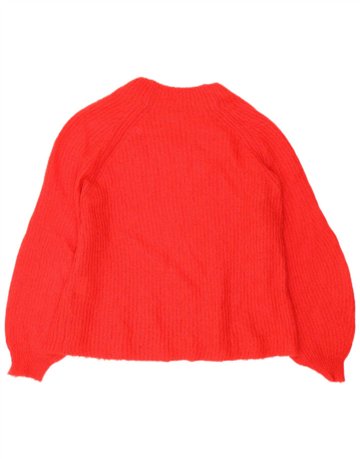 Damski sweter z okrągłym dekoltem Max & Co. UK 16, duży, czerwony