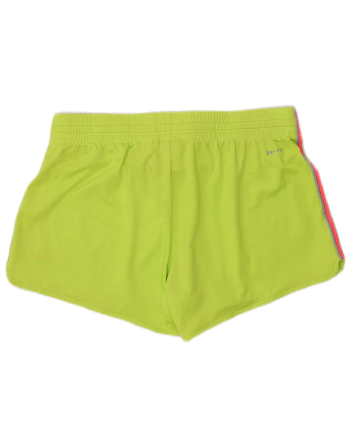 Damskie spodenki sportowe Nike Dri Fit UK 14, średni zielony poliester