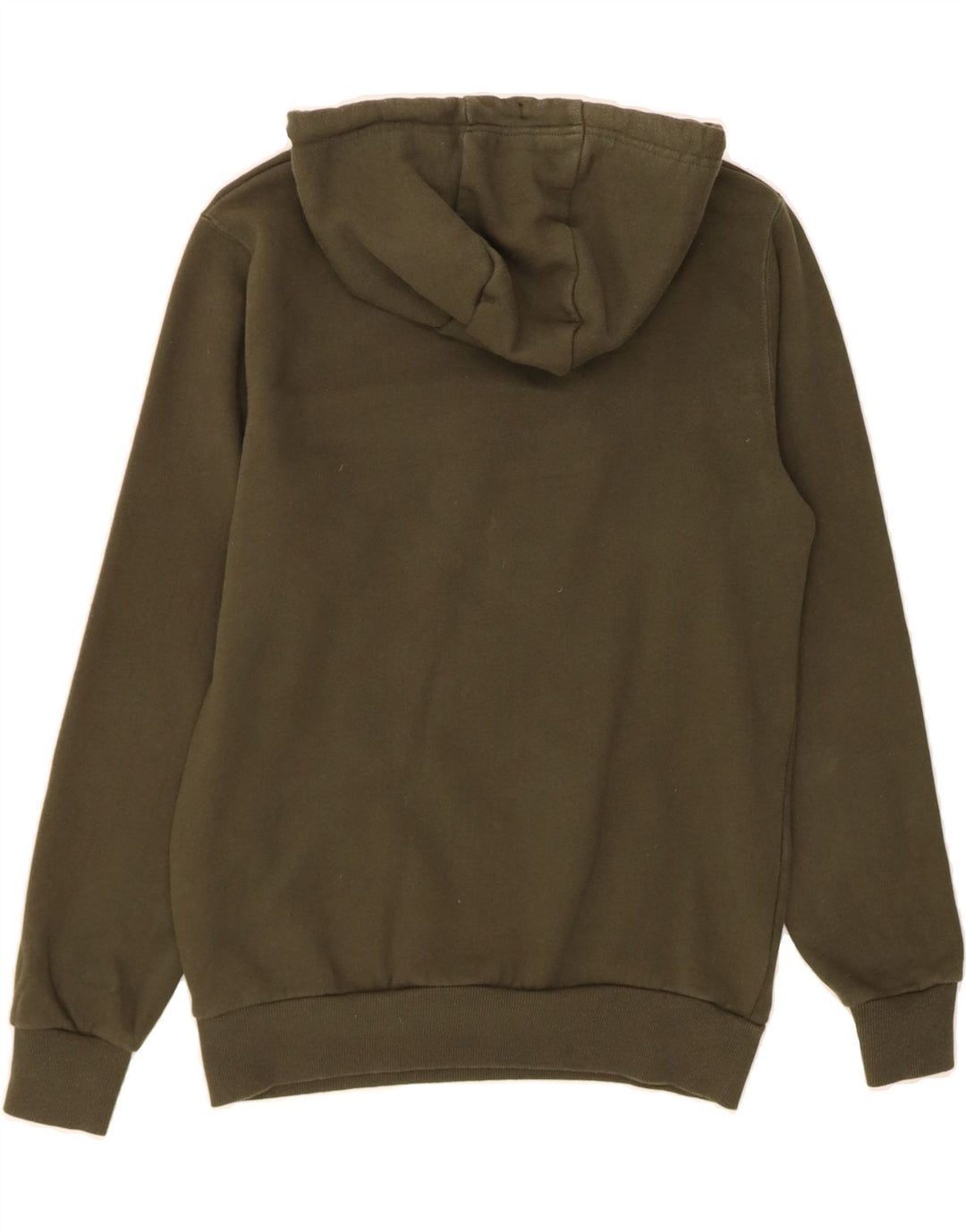 ELLESSE Mens Hoodie Jumper Small Khaki Cotton Vintage Ellesse and Second-Hand Ellesse from Messina Hembry 