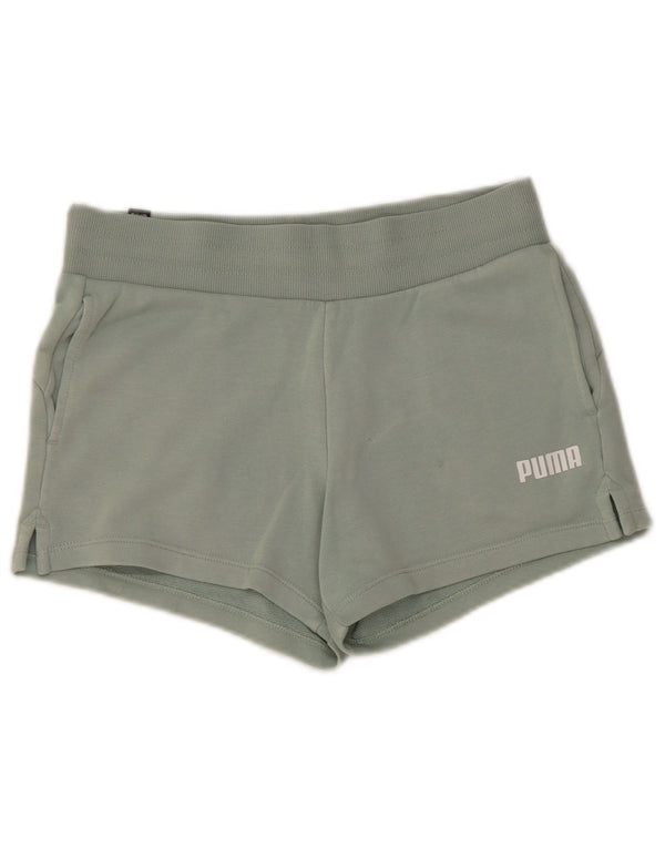 Damskie spodenki sportowe PUMA UK 6 XS, niebieskie, bawełniane