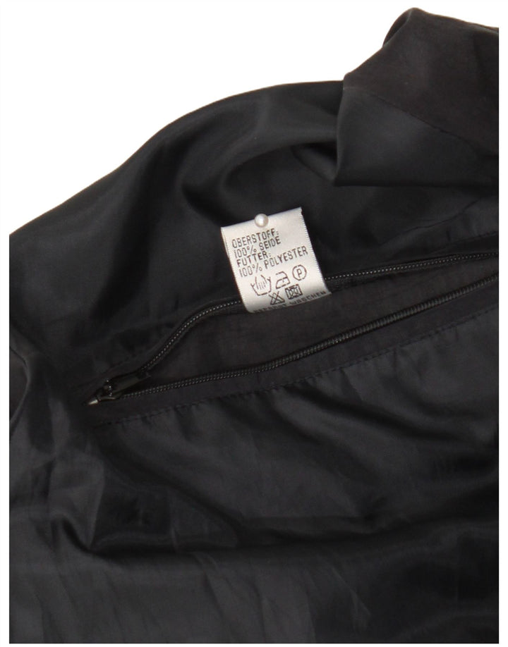 Męska kurtka bomberka w stylu vintage IT 48/50 Średni wielobarwny geometryczny jedwab