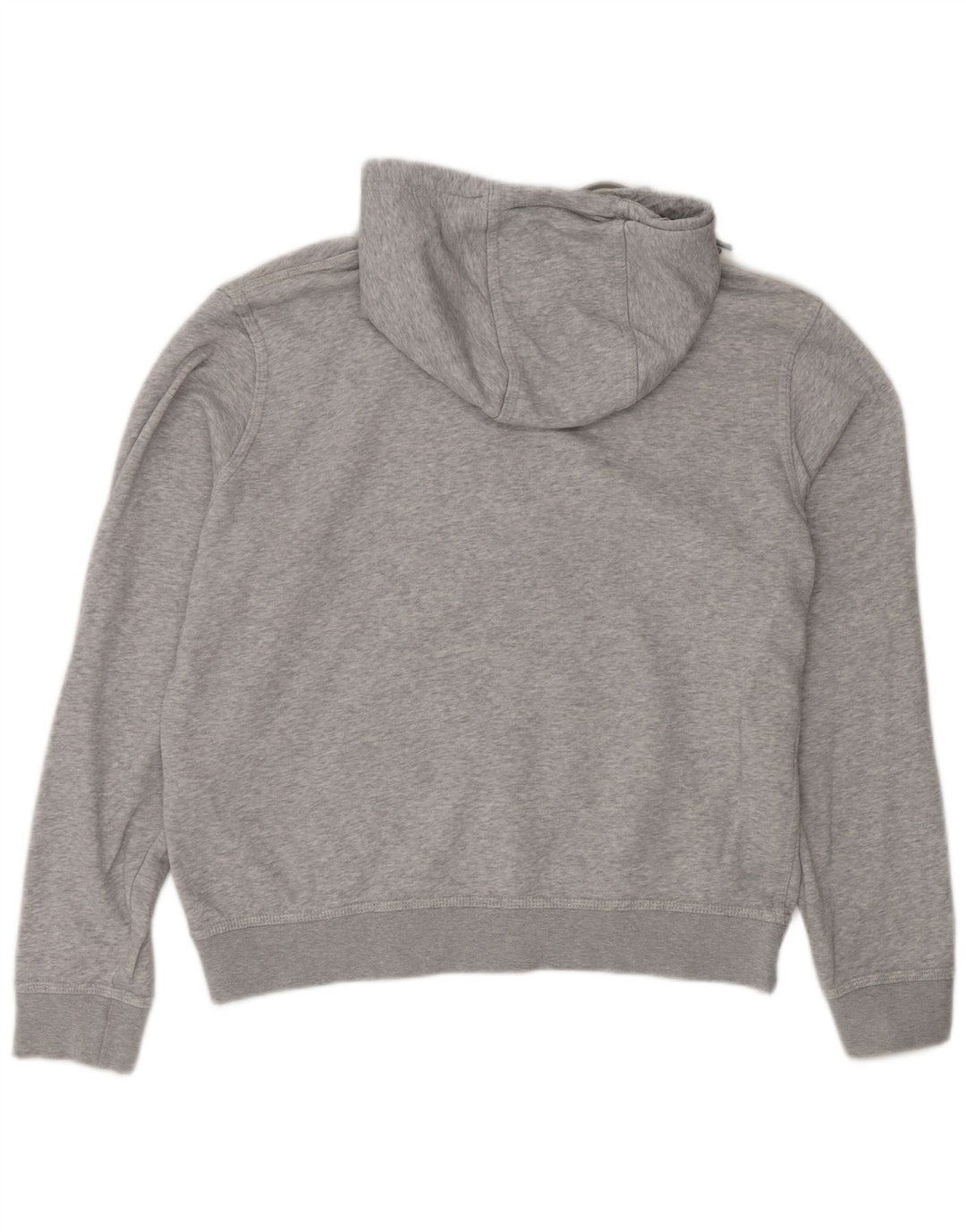 Męska bluza z kapturem Nike, średnia, szara, bawełniana nakrapiana