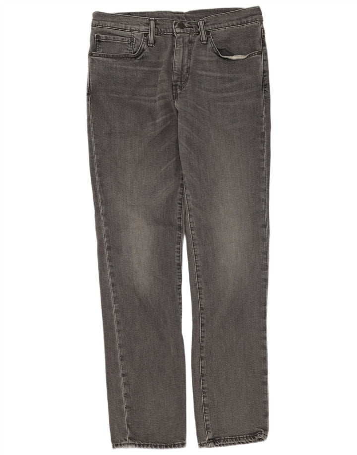 Męskie jeansy Levi's 511 Slim W32 L32 Szara bawełna