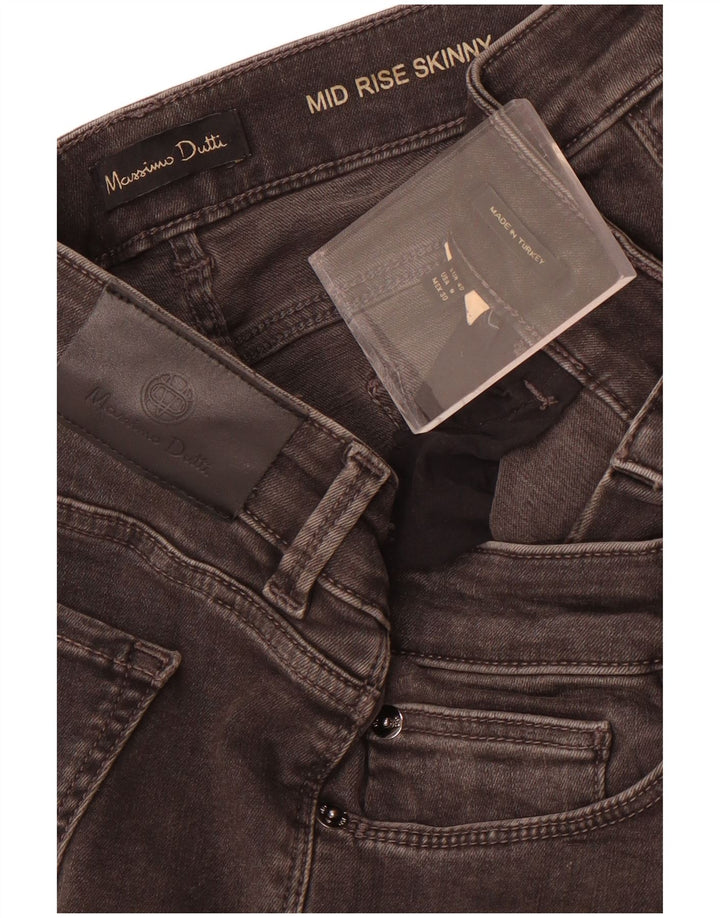 Jeansy damskie Massimo Dutti Mid Rise Skinny Jeans EU 40 Medium W30 L30 Szare