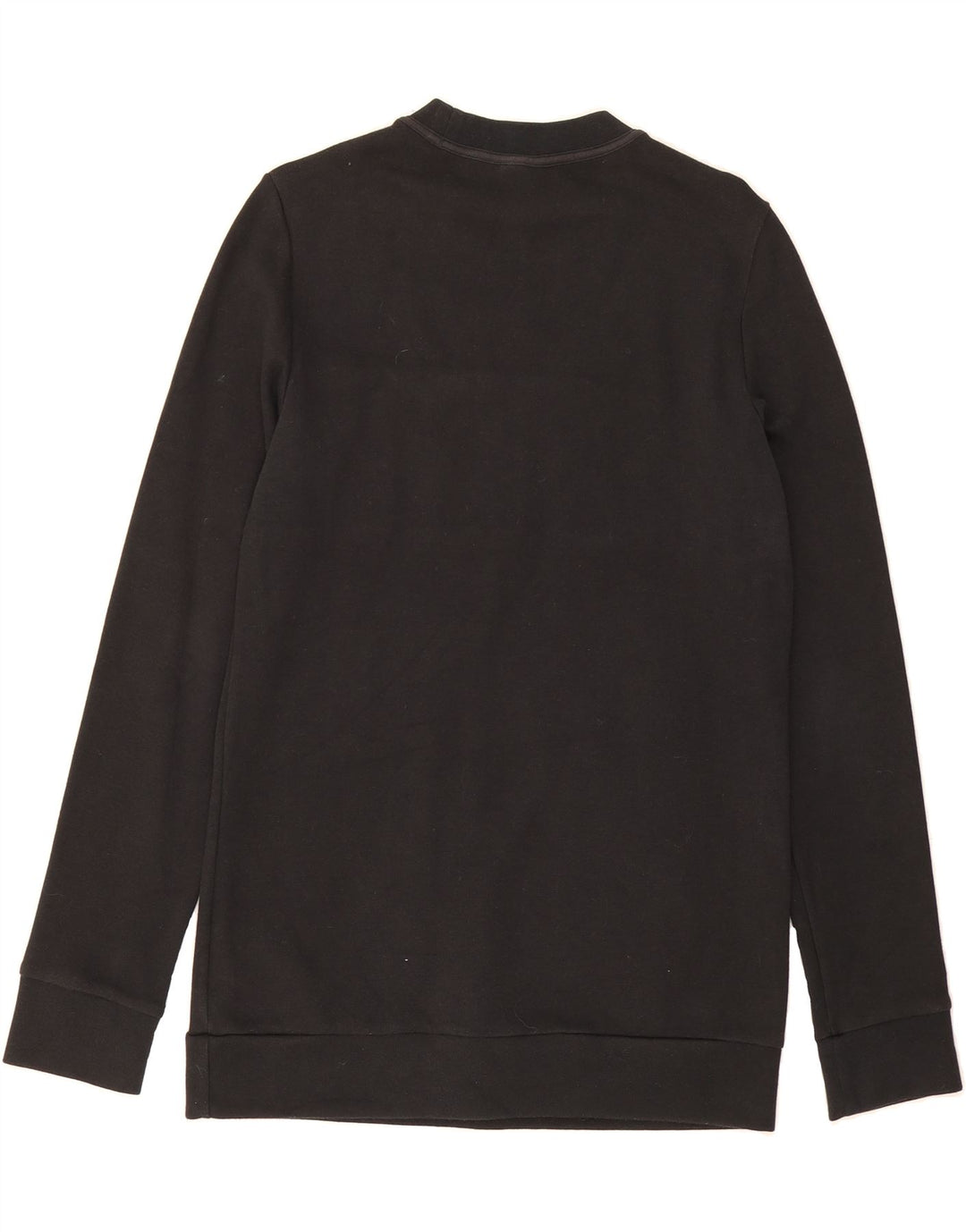 REEBOK Mens Graphic Sweatshirt Jumper Medium Black Cotton Vintage Reebok and Second-Hand Reebok from Messina Hembry 