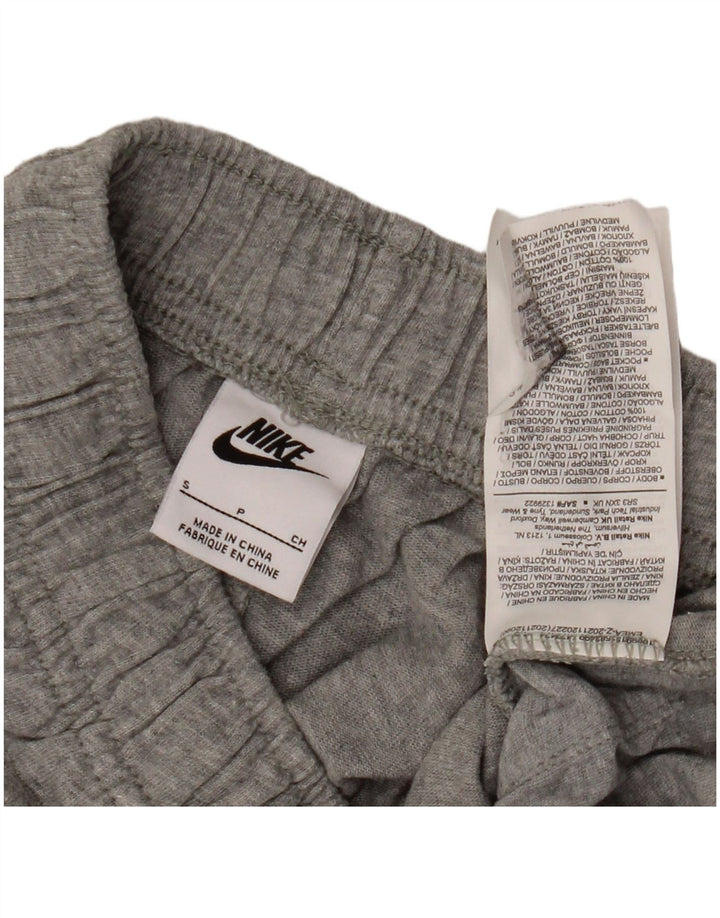 Męskie spodenki sportowe Nike, małe, szare, bawełniane