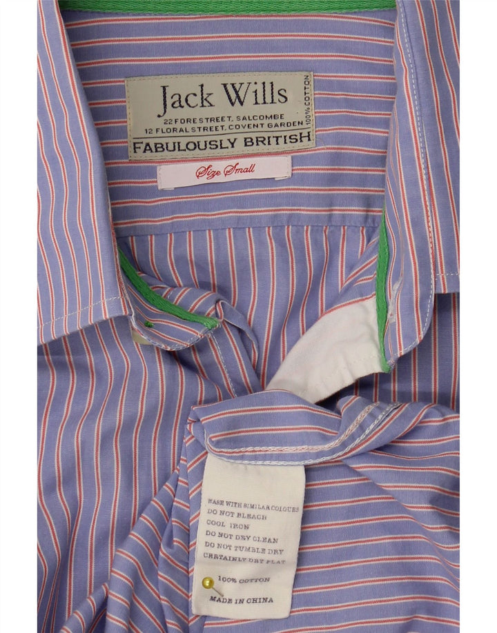 Koszula wizytowa męska Jack Wills, mała, bawełniana w niebieskie paski