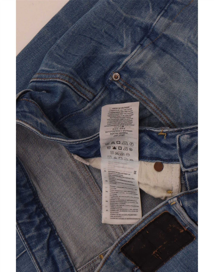 Damskie jeansy G-Star Arc Slim W26 L31 Niebieskie bawełniane