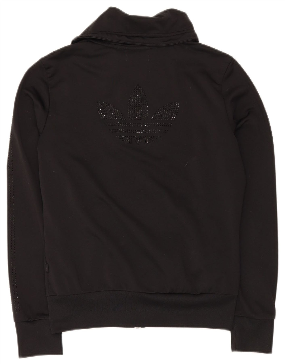 Damska kurtka dresowa ADIDAS EU 38, średni czarny poliester