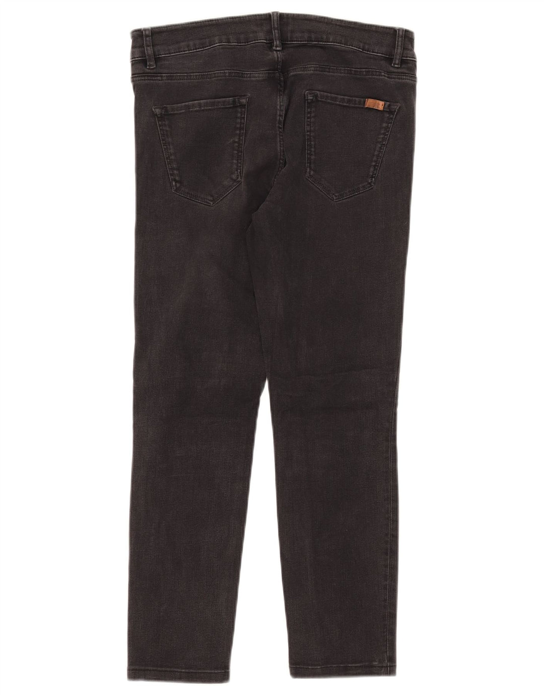 Jeansy damskie Massimo Dutti Crop W29 L24 Czarne