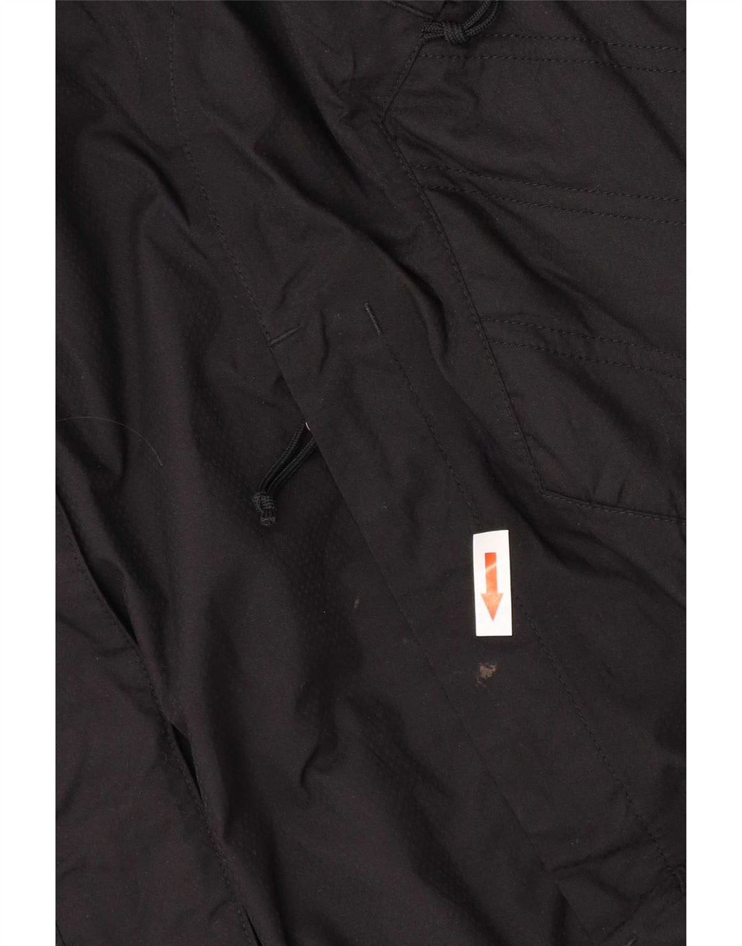 Damska kurtka wiatrówka z kapturem The North Face UK 14, średni czarny nylon