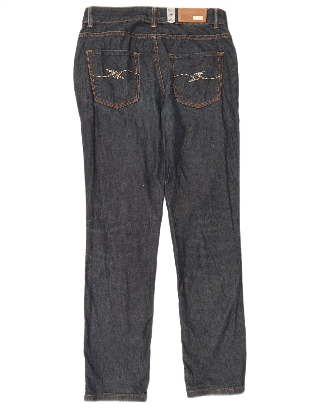 Dżinsy damskie Trussardi W26 L30 Granatowe bawełniane