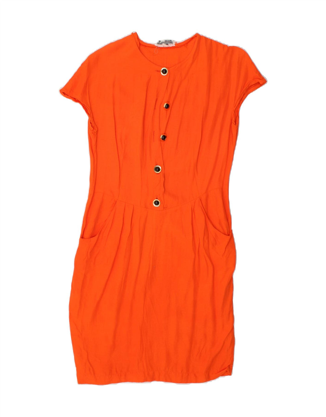 EGON VON FURSTENBERG Womens Sheath Dress IT 42 Medium Orange Vintage Egon Von Furstenberg and Second-Hand Egon Von Furstenberg from Messina Hembry 