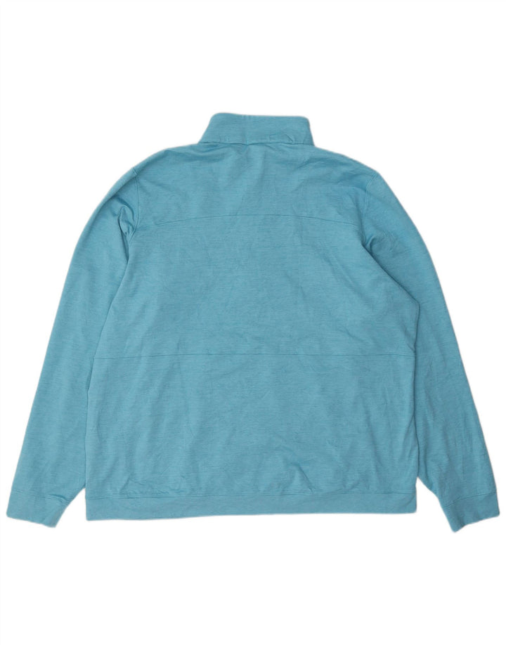 Damska bluza Puma z zamkiem błyskawicznym UK 20 2XL Niebieski poliester