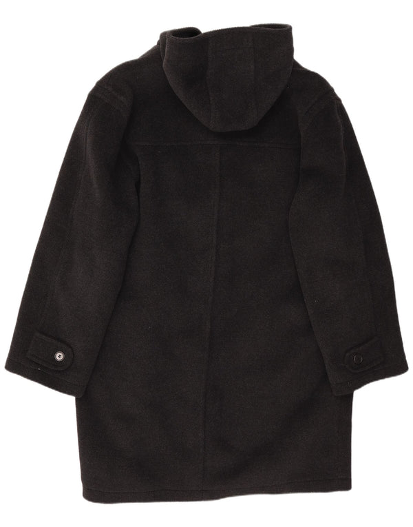 Męski płaszcz z kapturem Moorbrook IT 52 XL, czarna wełna