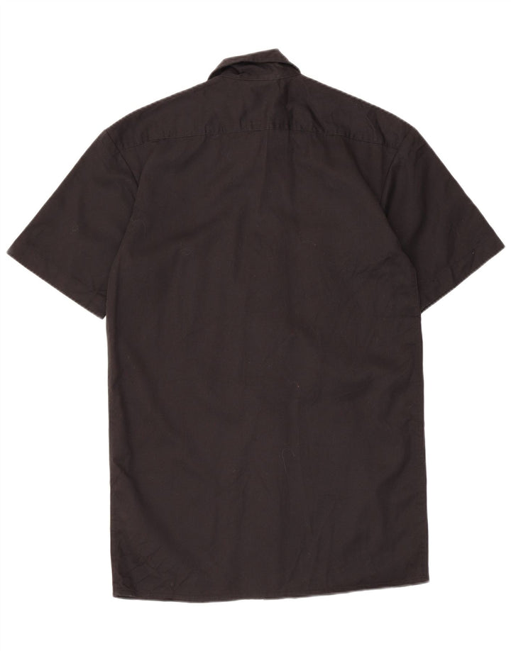 Męska koszula z krótkim rękawem Dickies XS, czarny poliester