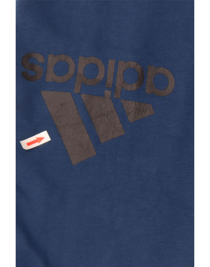 Dres męski Adidas z grafiką, duży, niebieski