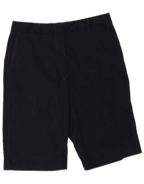 Marks & Spencer Damskie spodenki Chino UK 10 Small W30 Granatowe, bawełniane