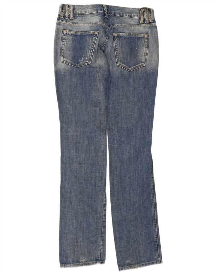 Damskie jeansy Diesel Loopy Distressed Slim W29 L34 Niebieskie