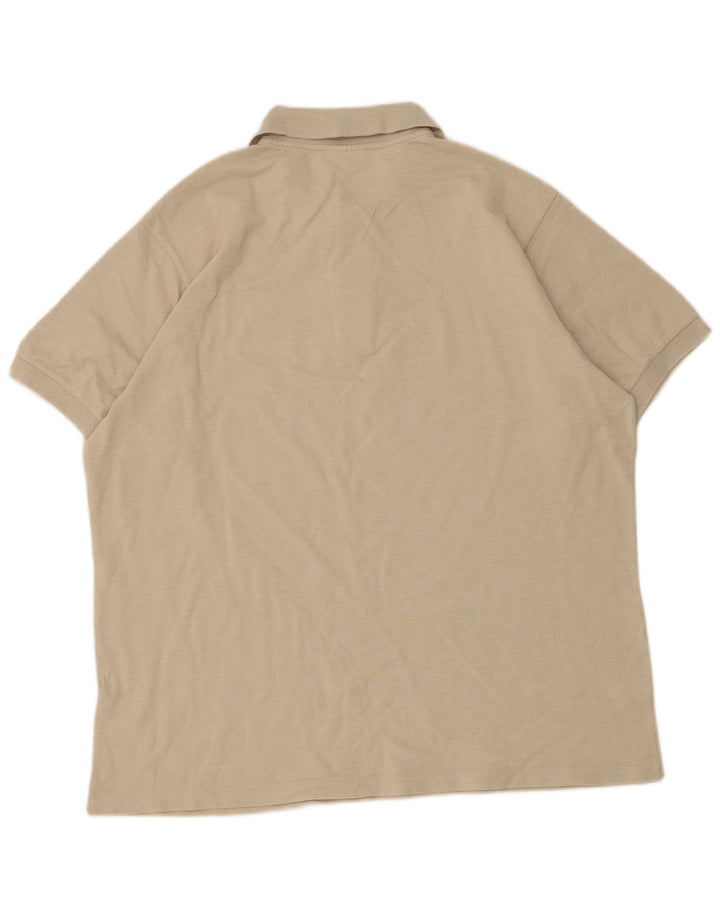 Męska koszulka polo Lacoste, rozmiar 6, XL, beżowa