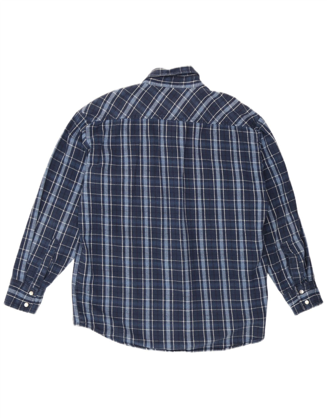 Męska koszula flanelowa Dickies w średnią granatową kratkę