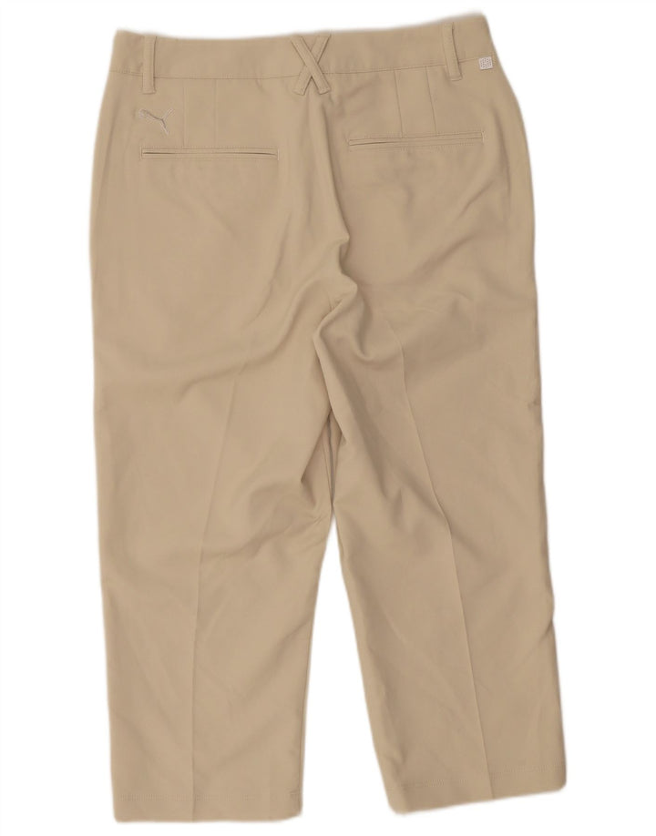 Damskie spodnie Capri Puma W28 L20 Beżowy poliester