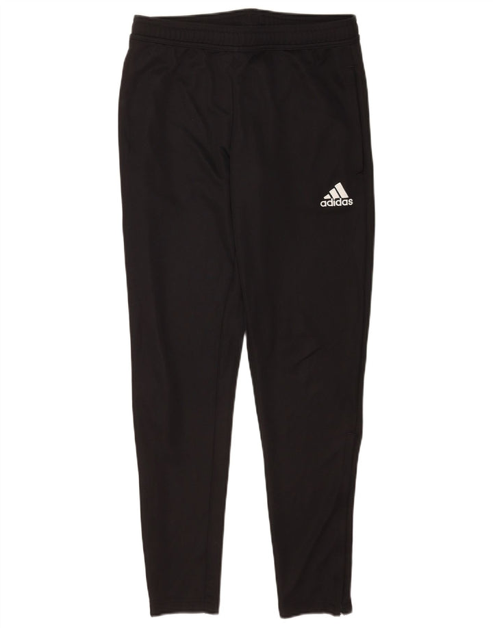 Męskie spodnie dresowe Adidas Aeroready, średni czarny poliester