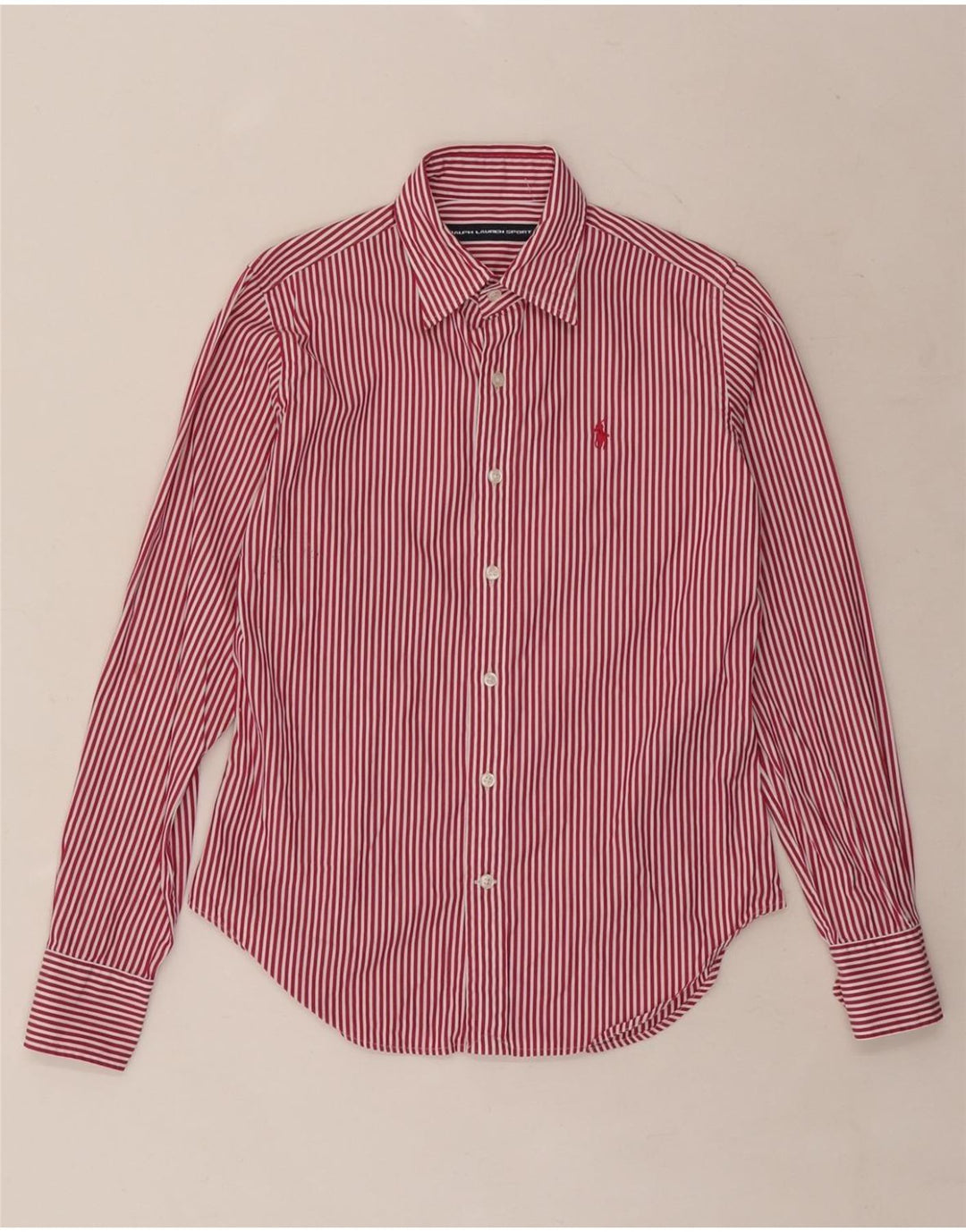 Koszula damska RALPH LAUREN US 4, mała, bawełniana w czerwone paski