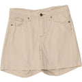 LEE Womens Casual Shorts US 10 Medium W32 Beige Cotton Vintage Lee and Second-Hand Lee from Messina Hembry 
