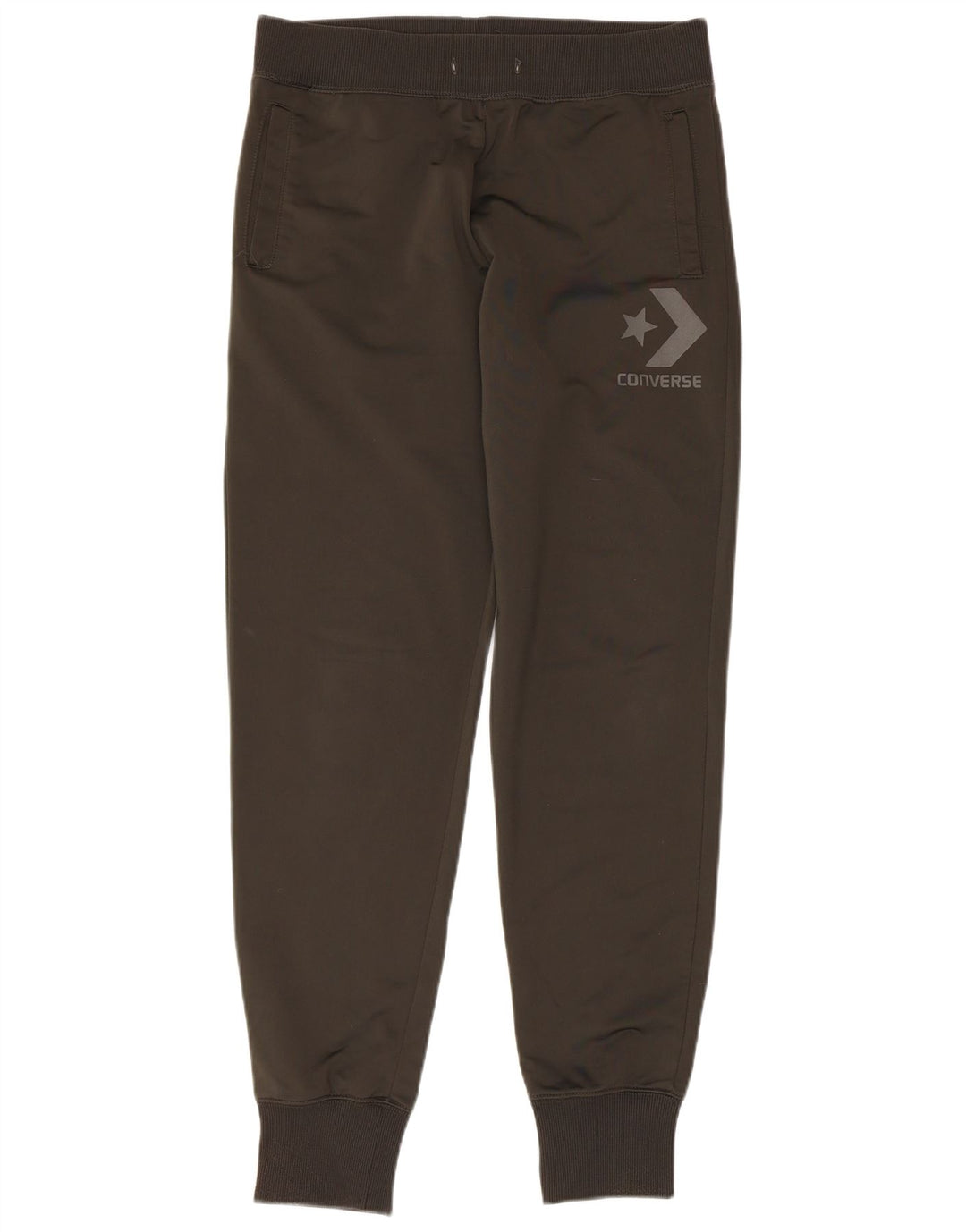 Damskie spodnie dresowe CONVERSE Graphic Joggers UK 14 Medium Grey