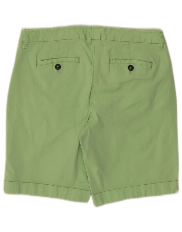 Boden Damskie spodenki Chino Regular UK 10 Small W30 Zielone bawełniane