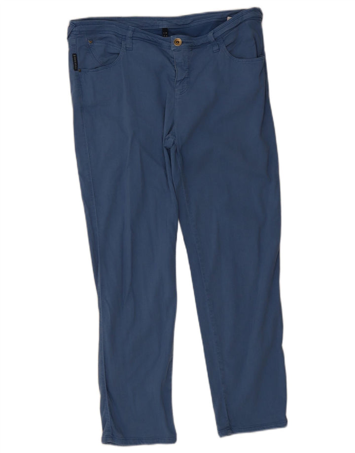 Damskie jeansy Armani Cropped W31 L26 Niebieski Modal