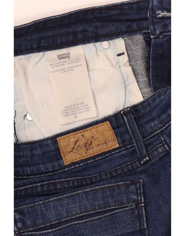 Damskie spodenki jeansowe Levi's Demi Curve Classic Fit US 8 Medium W28 Blue
