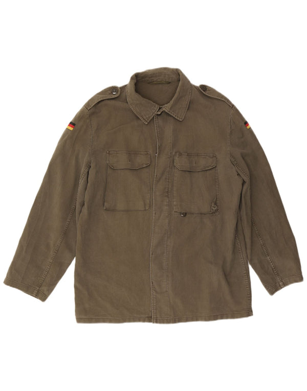 Vintage męska kurtka wojskowa UK 40 Large Green Army