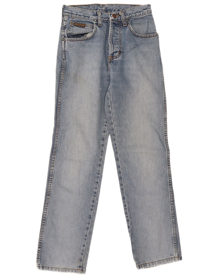 Damskie jeansy Wrangler Straight W26 L29 Niebieskie