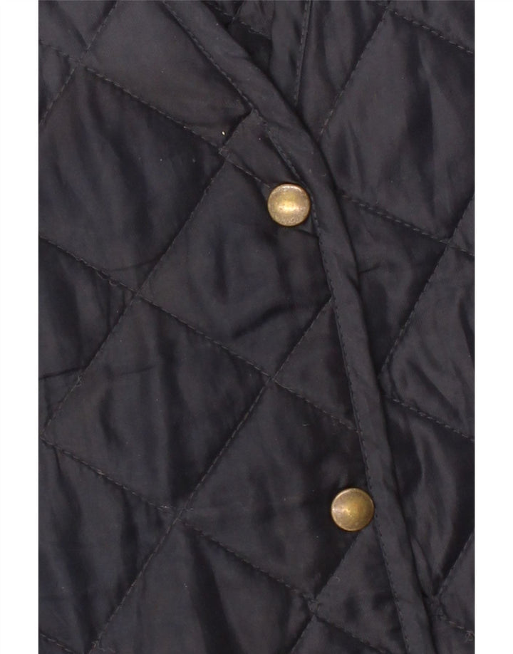 SPALDING Womens Quilted Gilet UK 18 XL Navy Blue