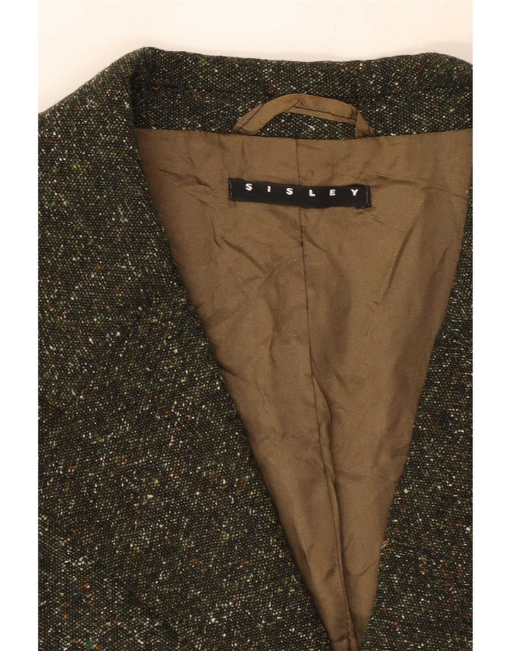 Sisley Męska marynarka zapinana na 3 guziki UK 38 Medium Grey