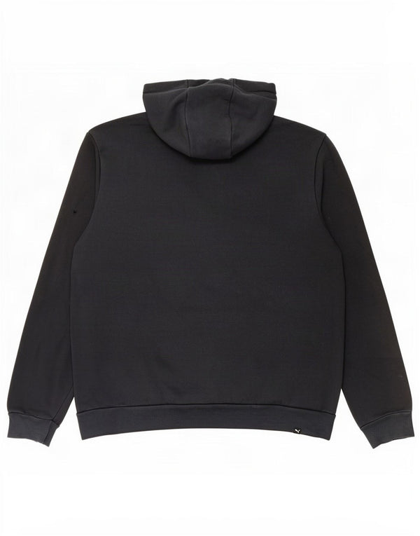 Męska bluza z kapturem Puma z grafiką XL, czarna, bawełniana